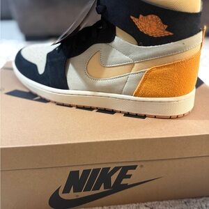 Jordan 1 High Zoom Air CMFT 2 Muslin Vivid Orange